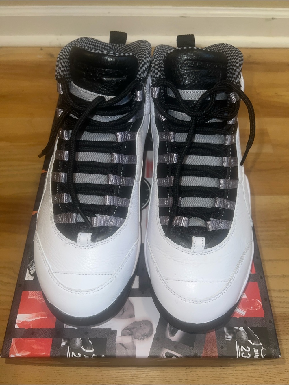 Men’s Jordan 10’s Black & White Size 11
